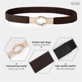 img 3 attached to Women Skinny Dresses Stretch Ladies Women's Accessories