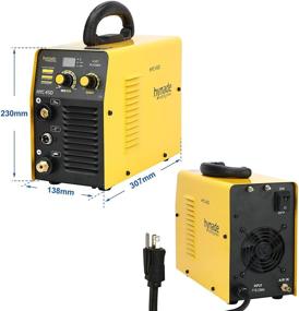 img 2 attached to ⚡ Powerful Dual Voltage Plasma Cutter: HYC45D 115/230V, Max Cutting Thickness 12mm