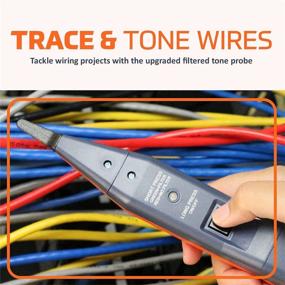 img 3 attached to 🔧 Multifunctional 801K Tone Generator and Filtered Probe Kit: Comprehensive Wire and Cable Tracer Package (Newest Model) from Tempo Communications