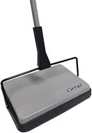 🧹 dust care dc 1001 non electric commercial grade carpet sweeper with on-board clean out comb and 3 brush system - enhanced for seo logo