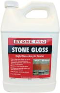 🔝 enhance and protect with stone pro stone gloss - high gloss acrylic sealer in 1 gallon size logo