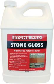 img 2 attached to 🔝 Enhance and Protect with Stone Pro Stone Gloss - High Gloss Acrylic Sealer in 1 Gallon Size