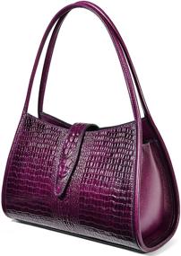 img 3 attached to PIJUSHI Designer Shoulder 👜 Purses: Stylish Hobo Handbags for Women