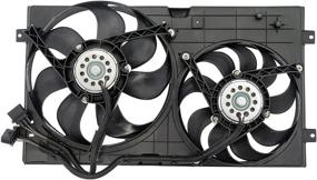 img 2 attached to 🔥 Dorman 620-773 Radiator Fan Assembly in Sleek Black: Ultimate Engine Cooling Solution