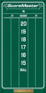 🏏 крикет и 01 игровая доска для дартса - небольшая доска скормастер с мелкой (зелёной) логотип