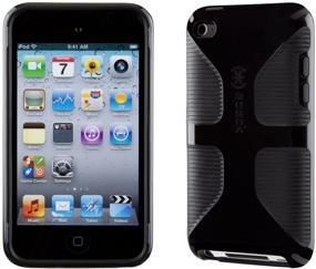 img 2 attached to Enhanced Protection with Speck CandyShell Grip Case for iPod touch 4G (Black)