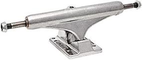 img 1 attached to Enhance your Skateboarding Experience with Independent Mid Skateboard Trucks (Set of 2)