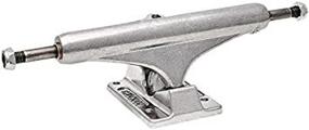 img 2 attached to Enhance your Skateboarding Experience with Independent Mid Skateboard Trucks (Set of 2)