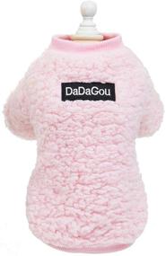 img 4 attached to 🐶 YAODHAOD Winter Dog Sweater, Fleece Warm Coat for Small Medium Dogs & Cats - Super Soft Pet Sweatshirt Jacket for Cold Weather, Dog Clothes Apparel