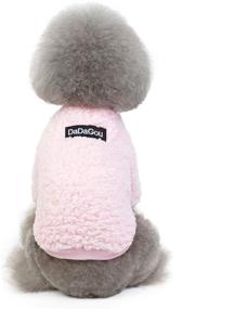 img 3 attached to 🐶 YAODHAOD Winter Dog Sweater, Fleece Warm Coat for Small Medium Dogs & Cats - Super Soft Pet Sweatshirt Jacket for Cold Weather, Dog Clothes Apparel