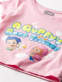 img 1 attached to 👚 Футболка для малышей Bubble Guppies "Heather" девичья одежда - Веселый и модный наряд для ваших малышей!