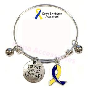 img 1 attached to Down Syndrome Charms Bracelet Awareness
