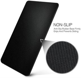 img 1 attached to 🔥 Ineworld Flame Soccer Mouse Pad - Thick Non-Slip Nature Rubber Mouse Pad for Gaming, Office, Work, and Home - Rectangle Keyboard Mouse Mat (9.45" x 7.87" x 0.12")