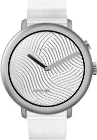 img 4 attached to ⌚ Booland Minimalist White Hybrid Smart Watch - Unisex Fitness Tracker