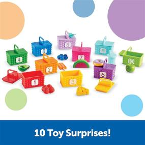 img 2 attached to 🧩 Enhance Toddler Sorting Skills with Learning Resources Sorting Surprise Picnic Baskets - A Fun Educational Toy with Fine Motor Skills Development, Preschool Learning, and 32 Pieces for Ages 3+