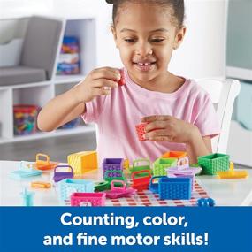 img 1 attached to 🧩 Enhance Toddler Sorting Skills with Learning Resources Sorting Surprise Picnic Baskets - A Fun Educational Toy with Fine Motor Skills Development, Preschool Learning, and 32 Pieces for Ages 3+