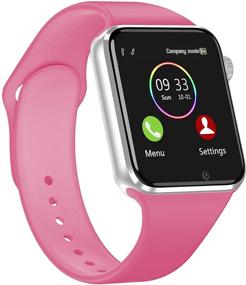 img 4 attached to Smart Watch For Android IOS Phones Compatible With IPhone Samsung LG Cell Phones & Accessories