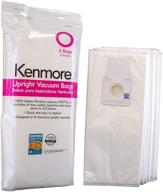 🧹 6 pack of kenmore type o hepa vacuum bags for upright vacuums - model 53294 логотип