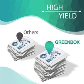 img 1 attached to 🖨️ Заправленный картридж GREENBOX Remanufactured HP 64 XL 64XL для замены чернильного картриджа в принтерах Envy Photo 7855, 7155, 6255, 6230, 6252, 6258, 7120, 6220, 7130, 7132, 7158, 7164, 7820, 7830, 7858, 7864, 7800 - набор из 2-х черных картриджей