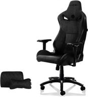 karnox legend gaming chair - ergonomic office desk chair - racing pc chair - high-back executive chair with adjustable headrest and lumbar support - 360 degree swivel reclining computer chair - cloth - dark grey - best for gaming, office, and racing enthusiasts логотип