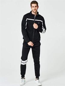 img 1 attached to PASOK Casual Tracksuit Jogging Athletic Men's Clothing and Active