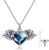 necklace sterling cremation memorial keepsake girls' jewelry logo