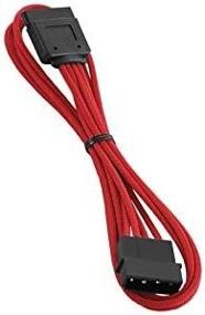 img 1 attached to Enhanced CableMod ModFlex Molex SATA Power: Enhanced Performance and Durability