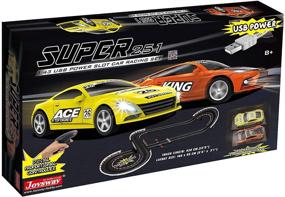 img 4 attached to 🏎️ Unleash Fun and Speed with Joysway Super Power Slot Racing Toy Remote Control & Play Vehicles
