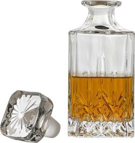 img 3 attached to Amlong Crystal Rectangular Decanter Stopper