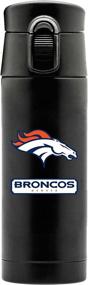 img 1 attached to 🦆 Duck House NFL Fan Shop NFL Double-Wall Stainless Steel Travel Thermos: Keep Your Drinks Hot or Cold in Style!