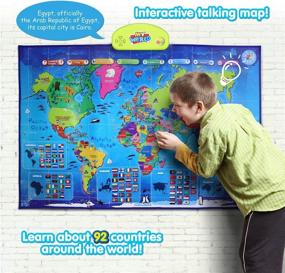 img 1 attached to Unleash Global Knowledge with 🌍 BEST LEARNING I Poster World Interactive