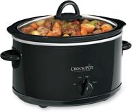 🍲 crock-pot 4-quart manual slow cooker, black: effortless cooking and time-saving convenience логотип