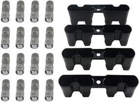 img 4 attached to TEKKOAUTO 16 Pcs Hydraulic Roller Lifters 12595365 4 Pcs Guides Trays Compatible With GM Chevy Silverado Cadillac Pontiac GMC Buick LS1 LS2 LS7 LS3 LQ4 LQ9 HL124 4