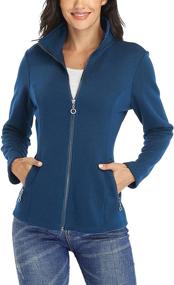 img 4 attached to 🏃 Wudodo Women's Collar Running Jackets: Trendy Clothing & Versatile Coats, Jackets & Vests for Women