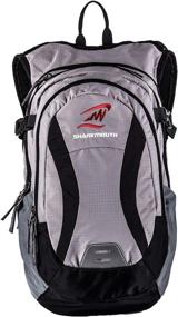 img 3 attached to 🎒 SHARKMOUTH Hydration Backpack with 2.5L BPA Free Water Bladder - Spacious and Comfortable for Extended Hiking, Day Trips, Travel, and Adventures