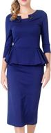 👗 marycrafts women's office business dresses - stylish and professional women's clothing logo