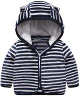 👕 stripe sweater jacket for toddler boys - voopptaw clothing logo