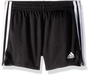 img 2 attached to Stylish and Comfortable: adidas Girls' Big Athletic Shorts