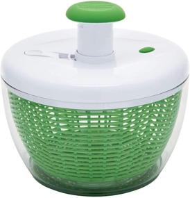 img 4 attached to Farberware Pump Salad Spinner Green