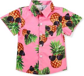 img 4 attached to OCHENTA Pineapple Sunglass Hawaiian Tropical Outdoor Recreation in Outdoor Clothing