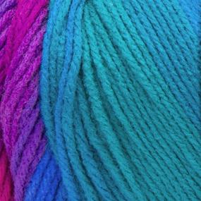 img 2 attached to 🧶 Red Heart Super Saver Bulk Buy - 2-Pack Polo Stripe Yarn - Each Skein 5 oz