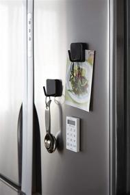 img 1 attached to YAMAZAKI Home 2261 Tower Magnetic: Sleek and Efficient Storage Solution