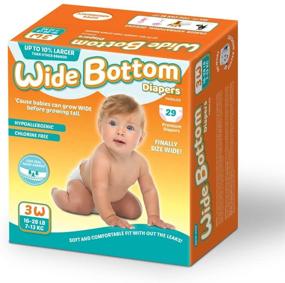 img 2 attached to CaRears Wide Bottom Diapers Size