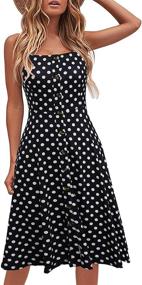 img 4 attached to Berydress Flattering Spaghetti Sundress 6046 Black Women's Clothing for Dresses