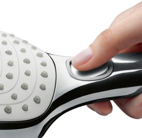 img 1 attached to 🚿 Hansgrohe Raindance Select E Easy Install 5-inch Handheld Shower Head Set in Brushed Nickel – Modern 3 Spray RainAir, Rain, and Whirl Air Infusion with Airpower – QuickClean with Hose & 2 GPM: Product Review & Buying Guide