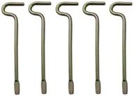 🔑 pack of 5 kwikset interior door emergency keys logo