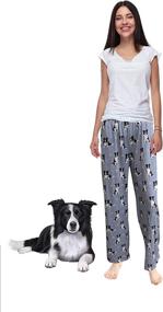 img 3 attached to 🩴 Premium Yorkie Pajama Pants: Cozy Cotton Comfort for Men's Sleep & Lounge