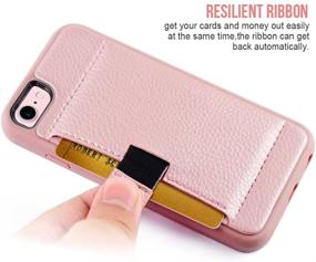 img 1 attached to ZVE Wallet Case For Apple IPhone SE 2020