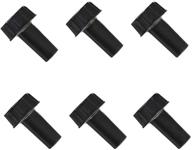 🔘 black replacement light switch knobs: upgrade and enhance your switches logo