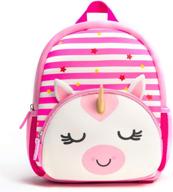 🎒 waterproof neoprene preschool backpack: organize kids' furniture, decor & lunch box storage logo